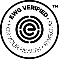 EWG: When you see the EWG VERIFIED™ mark on a product, you can be sure it's free from EWG's chemicals of concern and meets strict standards for your health.