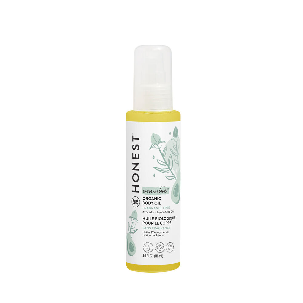 Organic Body Oil, Sensitive