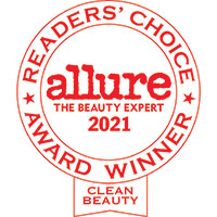 Allure - The Beauty Expert, Readers' Choice Award Winner in Clean Beauty 2021
